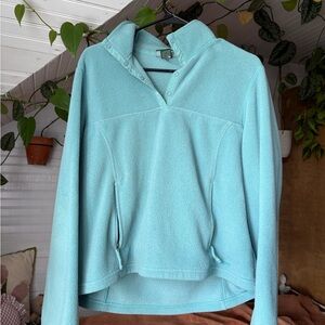L.L. Bean Aqua Fleece Jacket